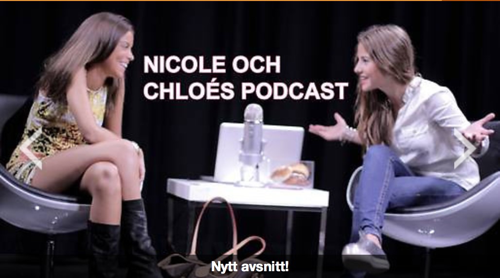 Podcast, Chloe Schuterman, gästar, Nicole Falciani, Michaela Forni